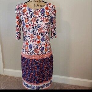 NWOT Eliza J floral shift dress